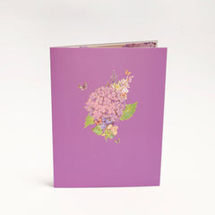 Purple Butterfly Pop-Up Greeting Card – A Flight of Elegance