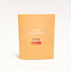 Interactive Happy Birthday Music Pop-Up Card