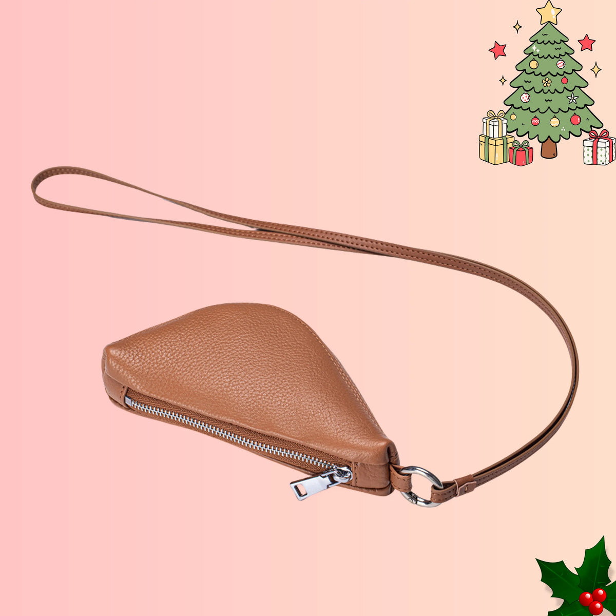 Croissant Coin Purse-Spent over$100, Enjoy a free gift on us！