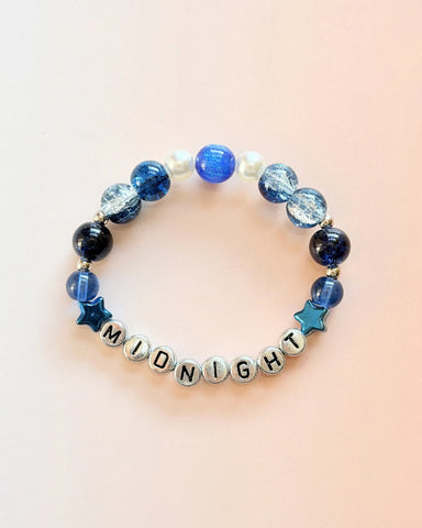 Midnights Era Bracelet – Blue Night Beaded Bracelet