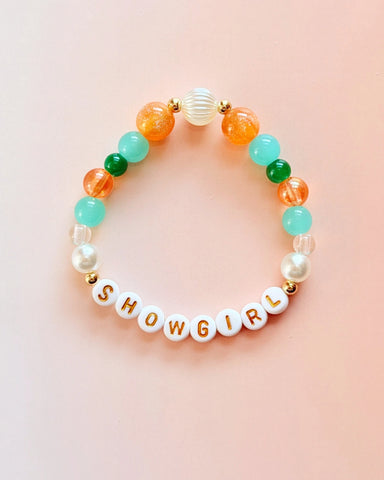 Showgirl Era Friendship Bracelet – Handmade Beaded Swiftie Bracelet