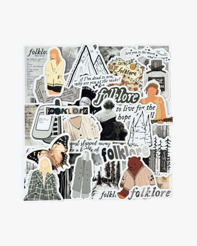 12 Music-Themed Sticker Set — Upgraded Edition