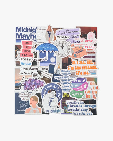 12 Music-Themed Sticker Set — Upgraded Edition