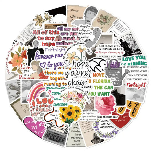 Fortnight-Themed Sticker Pack – 50 Unique Designs