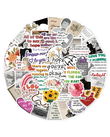 Fortnight-Themed Sticker Pack – 50 Unique Designs