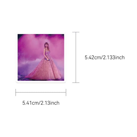 The Eras Tour-Inspired Sticker Pack – 50 Unique Designs