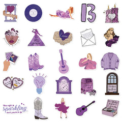 Speak Now-Themed Sticker Pack – 50 Unique Designs