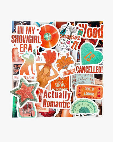 All 12 Music-themed  in One Sticker Set – Classic Version
